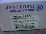 West Coast Wheel Accessories 24 Lug Nuts Stems & Socket W56015STO New. Price: $32.00.