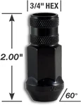 Gorilla Automotive 45038BC-20 Black 12X1.5 Open End Lug Nut Chrome Finish 20PC New. Price: $121.27.