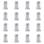 16PK Tusk 178-199-00018BB0-E17896-16X Flat Lug Nut 10MMX1.25MM Thrd Pitch W/14MM New. Price: $27.59.
