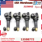 New Tire Pressure Monitoring Sensor Tpms 13598772 4PCS For Chevy Buick. Price: $28.96.