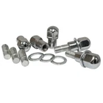 Empi 9510 Chrome Nut, Stud, Washer Kit, M12-1.5, (mag Wheels) Set Of New. Price: $25.24.