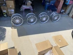Victor Equipment Sascha Silver (4) 21X11 5X130 Wheels Set New. Price: $924.00.
