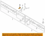 Ford Oem Drive Axles Front Support Bracket Bolts W500034S442 Nip (4 Pieces New. Price: $21.00.