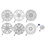 For Lexus RC350 2018-2023 9094201115 Wheel Lug Nut New. Price: $12.25.