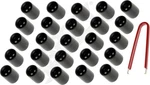 Dorman 711-005 21-23 Mm Vinyl Lug Nut Covers With Removal Tool Pack Of 25 New. Price: $25.46.