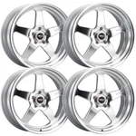 (SET-4) Weld Ventura 20X9 + 20X10.5 5X115 Silver 20MM Staggered Wheels Rims New. Price: $2420.00.