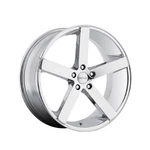 Cavallo CLV-5 Nano Chrome 22X9 5X115 74.1 Hub 18 Offset Wheel Rim Used. Price: $437.60.