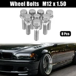 M12 X 1.5 Wheel Bolts Taper Lug Nuts Chrome Studs Set 8PCS New. Price: $32.29.