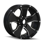 Ion Alloy Series 15X6 5X4.5 0MM Black/machined 14-5665B New. Price: $180.56.