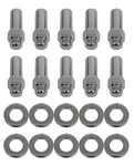 Billet Specialties 999957 Wheel Lug, Steel, Chrome, 1/2 IN.-20, Shank, Set Of 10 New. Price: $41.95.