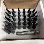 Coyote Wheel Accessories 251848BLK Lug Nuts Used. Price: $97.25.