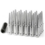 24 Pcs M14X1.5 Chrome Spike Lug Nuts For Chevy Silverado 1500 Gmc Sierra Yukon New. Price: $48.99.