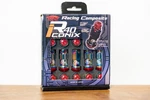 Kyo-ei Project Kics R40 Iconix Lock (aluminum Cap) M12X1.5 Neochrome/red New. Price: $290.00.