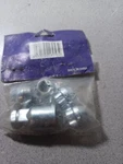 Excalibur Wheel/rim Lug Nut Lock Set W/key Open End Acorn Socket 7/16" Rh New. Price: $11.95.