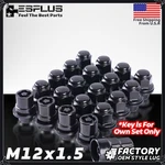 20PC Black M12X1.5 Oem Lug Nut Wheel Lock Combo Mag Seat Fit Toyota Lexus Scion New. Price: $31.49.