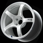 Advan TC4 18X9 +35 5X114.3 Racing White Metallic And Ring Wheel New. Price: $671.99.