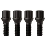 Black M12X1.50 Lug Bolts Aftermarket Wheels Spline 27MM Pack Of 4 New. Price: $22.00.