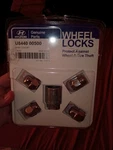 Hyundai Genuine Parts Security Wheel Lock Set U8440 00400 Fits Most Newer Models. Price: $29.99.