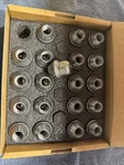 2015-2021 14MM X 1.5 Chrome Oem Lug Nuts Ford Mustang Used. Price: $15.00.