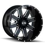Ion Wheels 20X9 +18 Gloss Black Milled 8X180 (qty 4) 141-2978M18 New. Price: $1149.00.