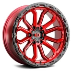 Vision 405 Korupt Wheel 18X9 (12, 6X139.7, 106.2) Red Single Rim New. Price: $292.03.