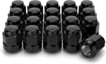 20 Pack M12X1.5 Lug Nuts For Select Honda Acura Factory Style Black Radius Seat New. Price: $39.99.