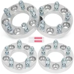 (4) 1" 5X4.5 5X110 Wheel Adapters 12X1.5 For Toyota Tacoma Lexus RX350 Acura New. Price: $68.07.