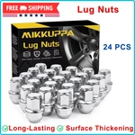 Mikkuppa 24PCS M14X1.5 F150 Lug Nuts, Chrome Replacement For 2015-2024 Anti-rust New. Price: $45.49.