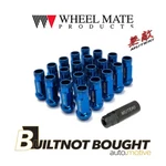 Wheel Mate Muteki SR48 Blue 12X1.25 48MM Open End Lug Nuts Chrome New. Price: $120.13.