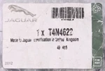 Jaguar Kit-lock Wheel Part Number T4N4622 New. Price: $123.99.