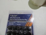 White Knight 723806 Black Spline Wheel Lock Kit Acorn 12MM-1.25R.H. Conical. Price: $22.50.