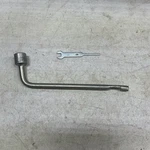 Infiniti G35 M37 Q70 Q50 QX50 Spare Wheel Lug Nut Wrench Tire Tool Oem Used. Price: $30.00.