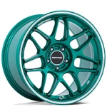 18X8.5 Motegi Wheels MR158 Tsubaki Hokkaido Green W/ Machined Lip Rims (1PC) New. Price: $374.00.