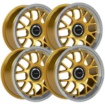 (set Of 4) Vision 478 Alpine 18X8.5 5X4.5"/5X120 +35MM Gold Wheels Rims 18" Inch New. Price: $973.96.