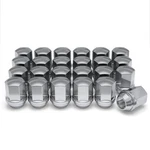 White Knight M14X1.5 Lug Nuts For Select Gm Cdjr, 1.56" Standard, Chrome New. Price: $59.37.