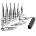 M14X1.5 Lug Nuts Chrome 24 Pcs, 14MM Spline Spiked For C... New. Price: $70.22.