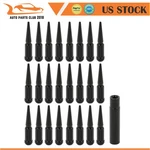 24 Black 14X2 Lug Nuts + Key Ford F-250 F-350 Super Duty Lincoln Navigator New. Price: $57.99.