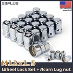 20 Pc Honda Wheel Lock M12X1.5 Chrome Fit Accord/br-v/civic/cr-v/cr-z/hr-v Etc New. Price: $30.99.