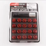 Rays Lug Nuts Red M12X1.25 Locking Set Wheel Locks 20 Pcs 32MM 17HEX 17MM New. Price: $112.60.