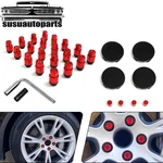 20X Red Lug Nuts+wheel Center Hub Cap Valve Stem Kit For Tesla Model 3/S/X/Y New. Price: $49.99.