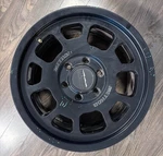 17X8.5" Method Wheel 705 Matte Black Off-road Rim 25MM Used. Price: $299.00.