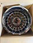 6 Luxxx Chrome LHD34 Dually Wheels 20X8.25 8X200 -192 Rear +115 Front New. Price: $3499.95.