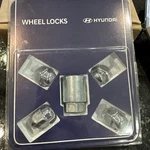 Genuine Hyundai Wheel Locks U8440-00502 New. Price: $29.99.