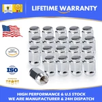 Acorn Lug Nuts Set 20X M12X1.50 Silver For Honda Civic Accord Crv New. Price: $28.24.