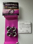 Master Lock Chrome Lug Nuts # 2502 Xdat Set Of 4 Nos New. Price: $20.00.