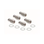 Mr Gasket Lug Nut 4301G; Open End Shanked 1/2-20 Chrome, .750 In. Shank, 5PCS New. Price: $37.08.