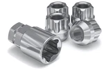 Chrome Finish M12X1.25 Thread Size Open End Acorn Wheel Lock, (pack Of 4) New. Price: $14.99.