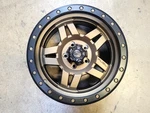Fuel D58317857345 17X8.5 Anza Wheel, Bronze 5X5" -6MM Offset 108MM Bore New. Price: $325.00.