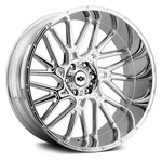 Vision 404 Brawl Wheel 22X12 (-51, 6X135, 87.1) Chrome Single Rim New. Price: $640.67.