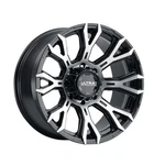 Ultra 123U Scorpion 17X9 8X6.50 125.2 Hub +12 Offset Black Wheel Rim Used. Price: $277.27.